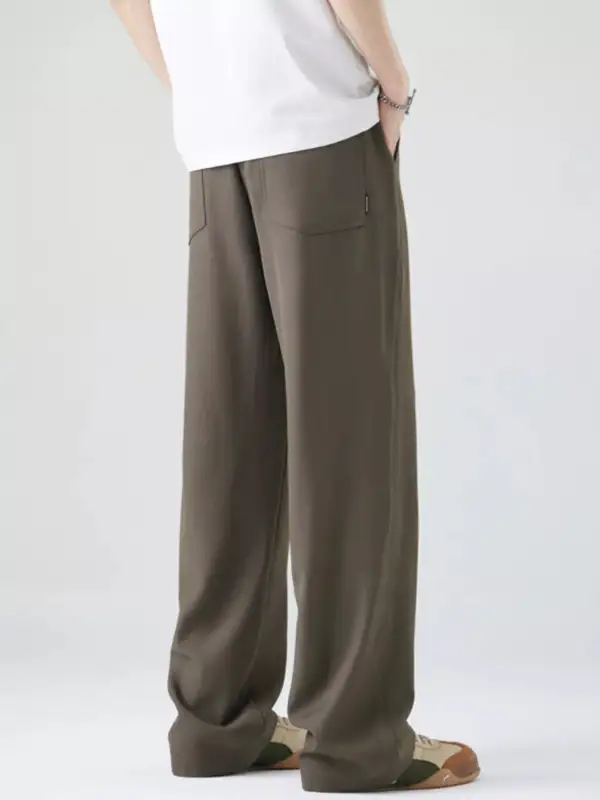 Men's Full Size Casual Loose Fit Drawstring Pants