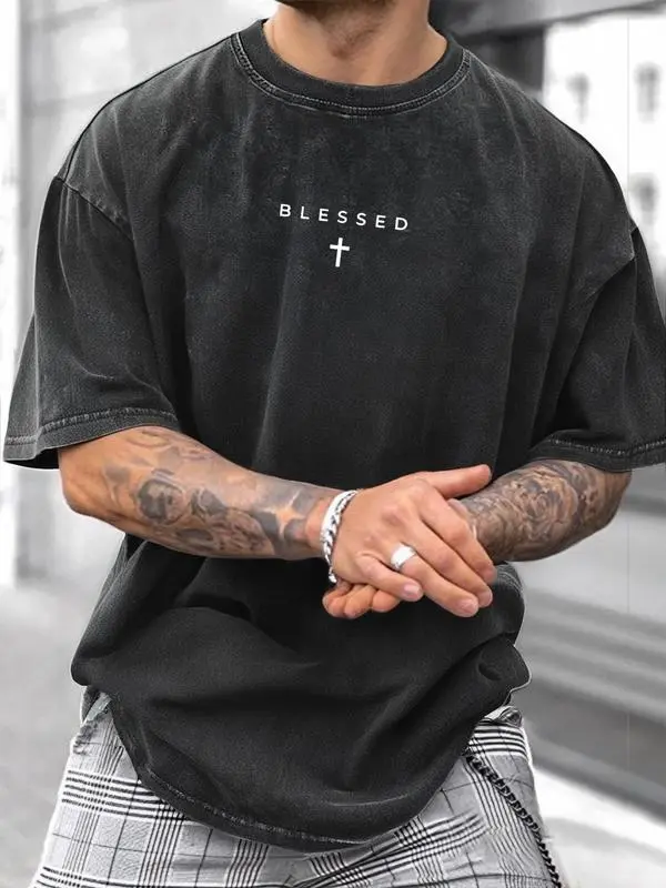 Men’s Cross Graphic Street Tee