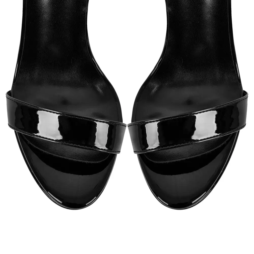 Platform Ankle Double Strap Stiletto Sandals