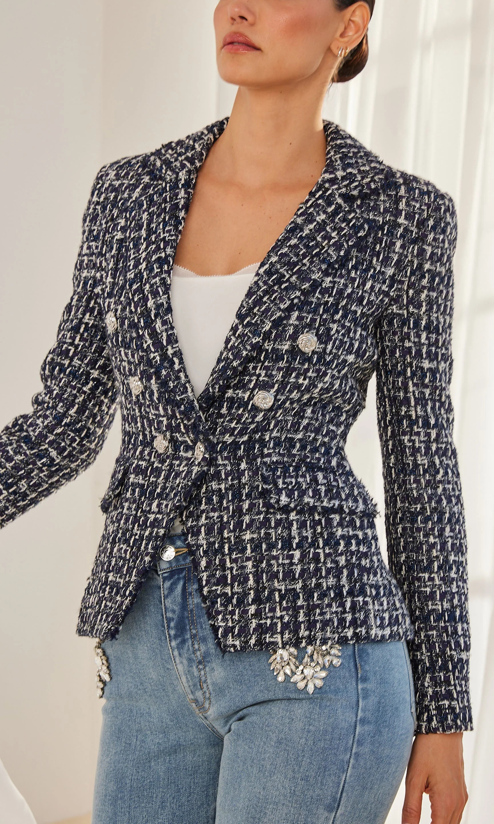 Tweed High-End Suit Jacket