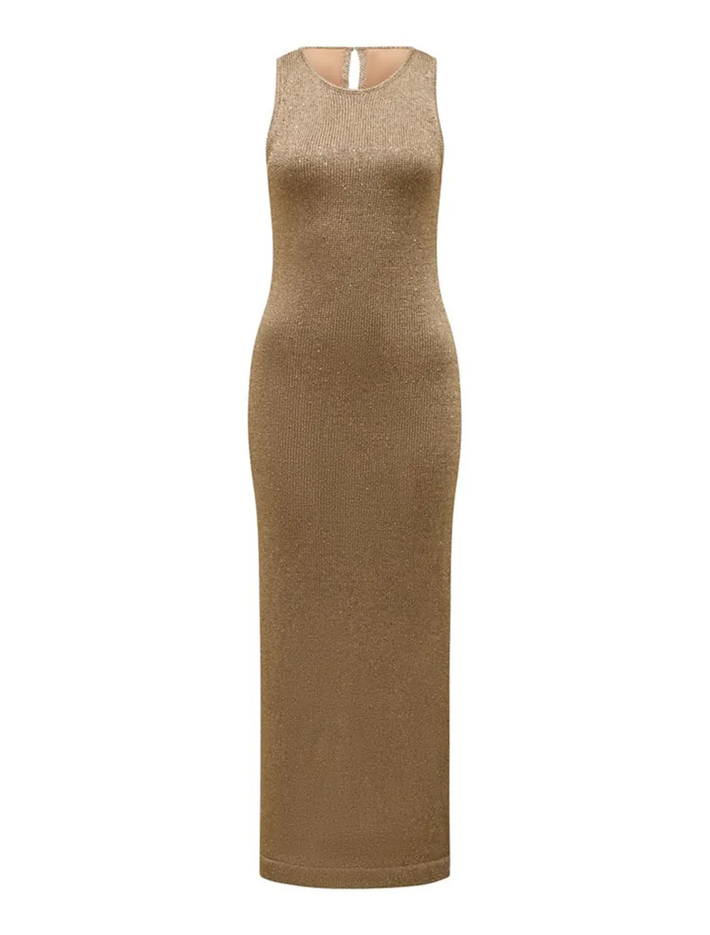 Sequin Metallic Knit Dress