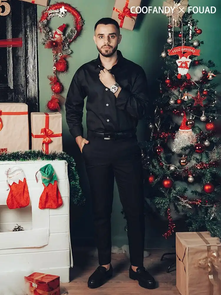 Modern Silk Stain Dress Shirts