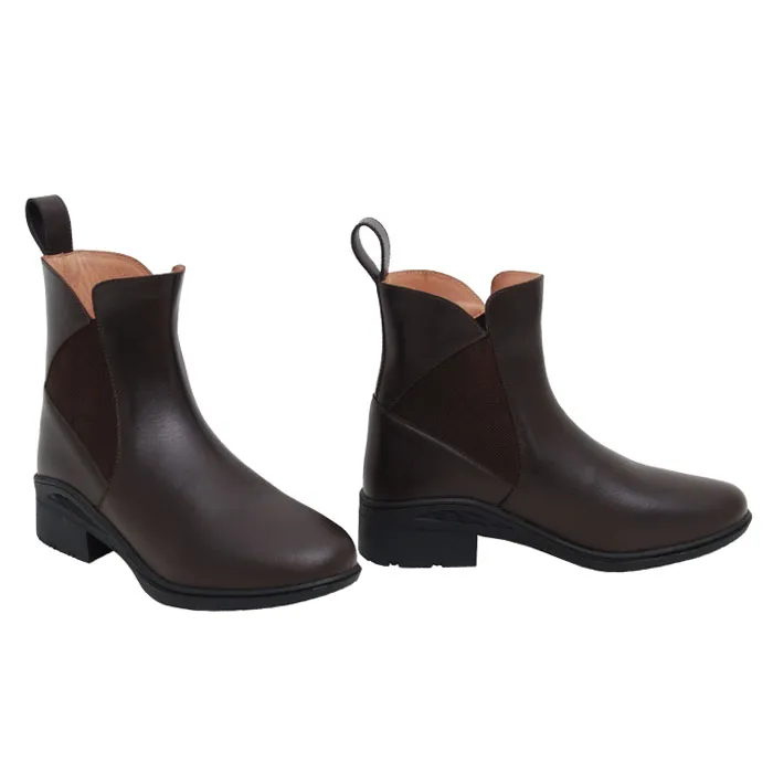 Refined Rubber Sole Everyday Riding Ankle Boots