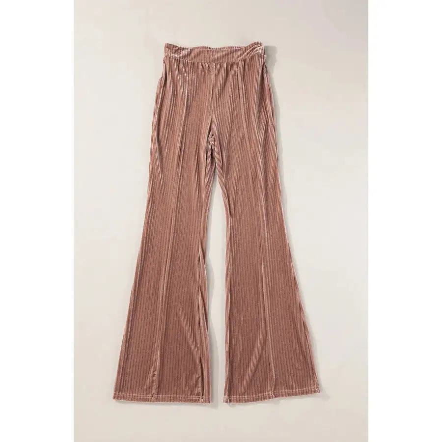 High Waist Bootcut Pants