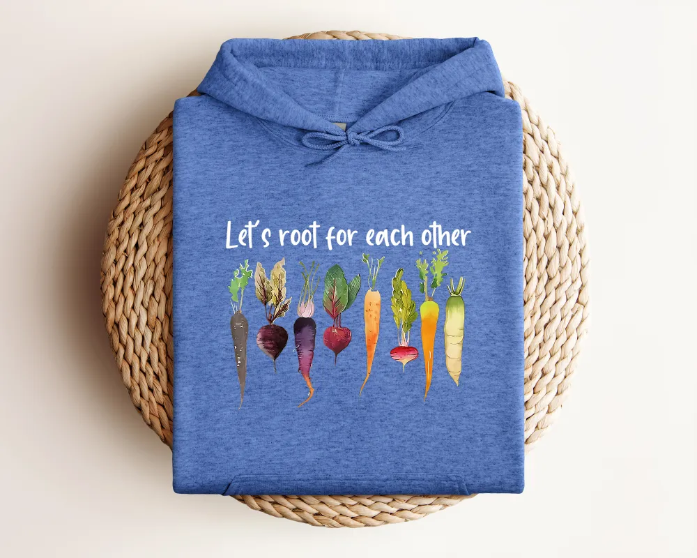 Garden Motto Graphic Pullover Hoodie