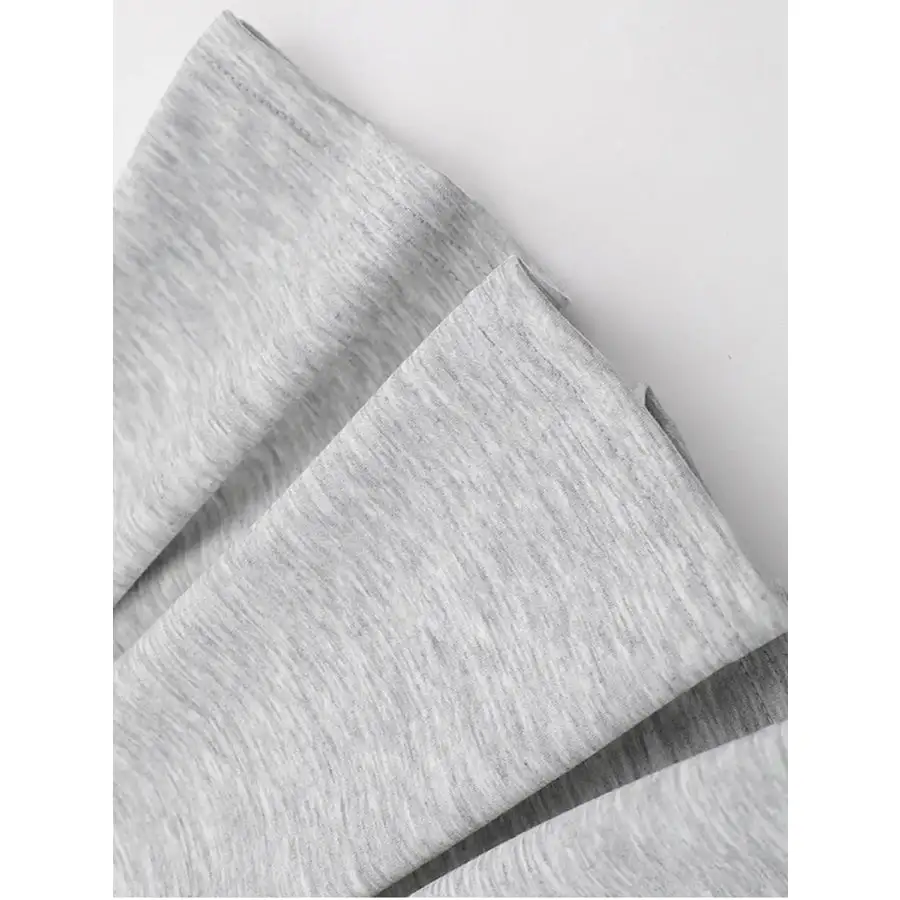 Drawstring Pleated Mini Skirt