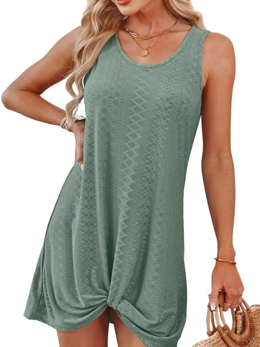 Sleeveless Dress Casual
