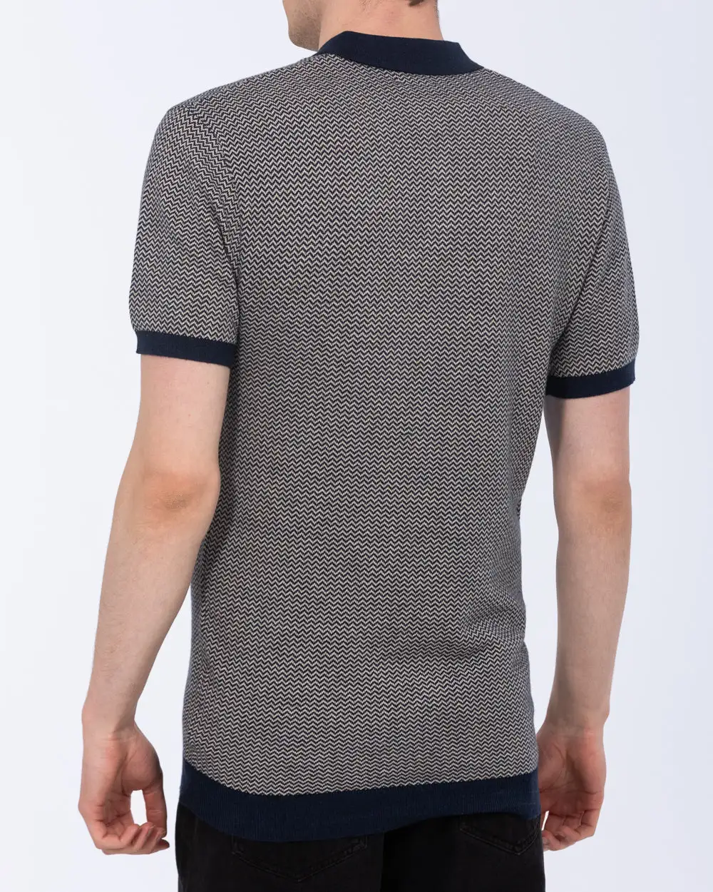 Classic Jacquard Polo Shirt