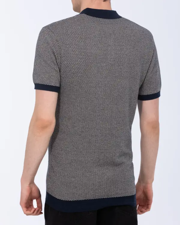 Classic Jacquard Polo Shirt