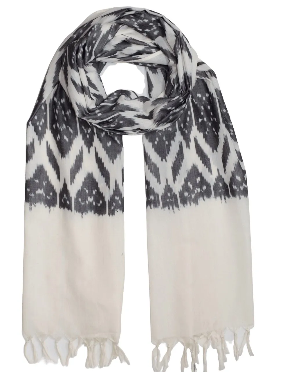 Frostine Ikat Scarf