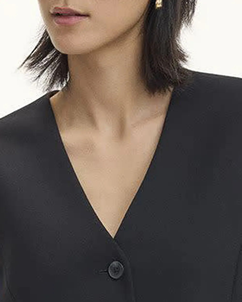 Semi-Fitted Vest  Modern Stretch