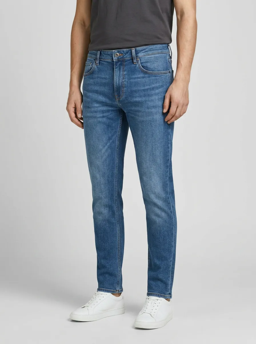 Casual Slim Fit Stretch Jeans