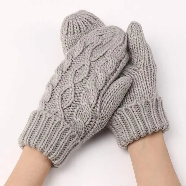 Women'S Handbag Warm Woolen Gloves 49808755C