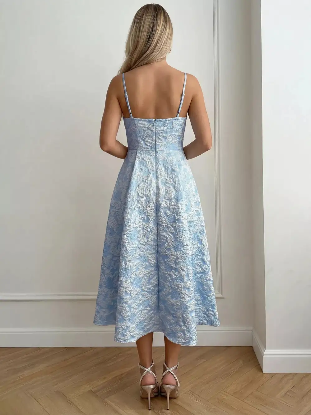 Textured Midi Dress