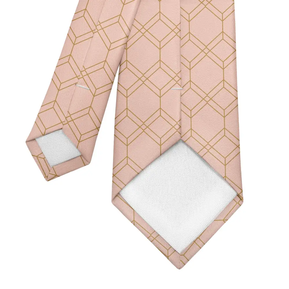 Modern Geometric Statement Necktie