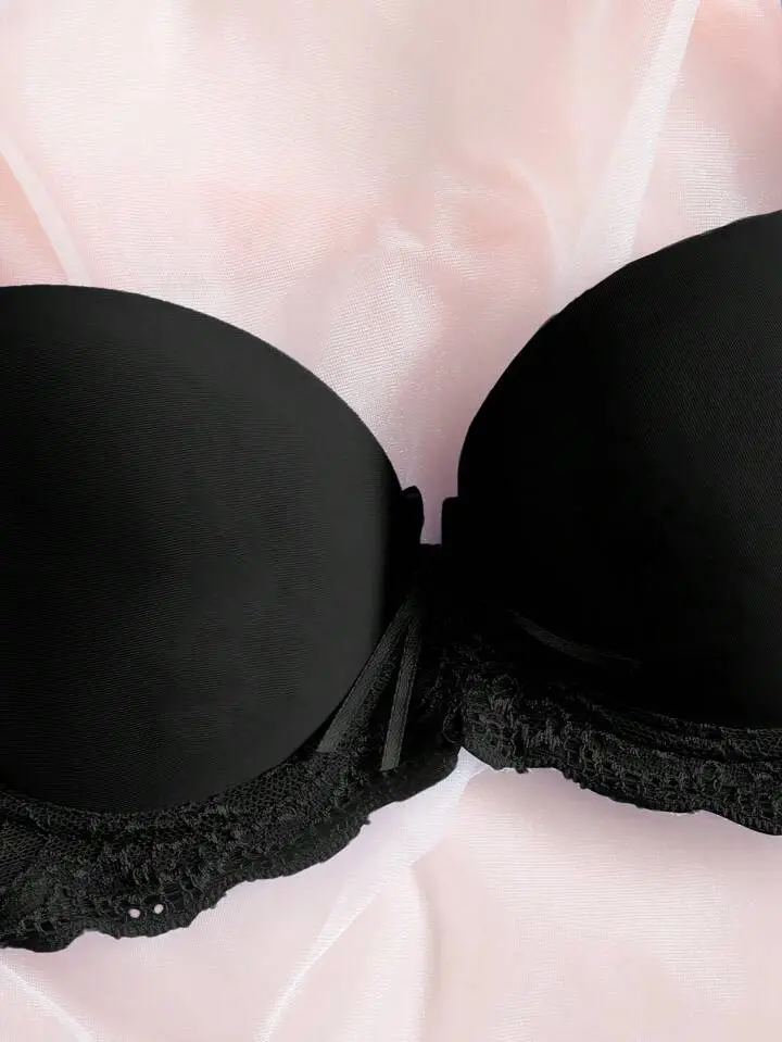 Push-Up Lace Bra And Panty Set