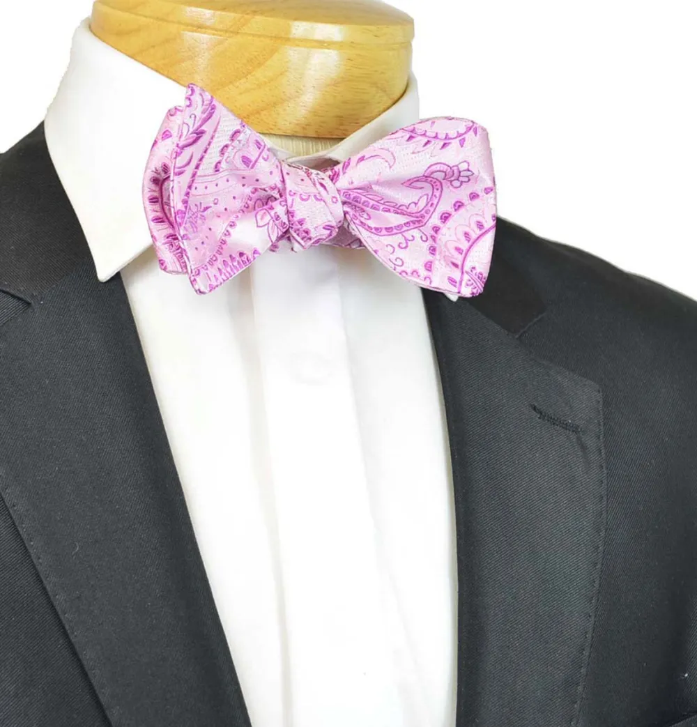 Paisley Silk Bow Tie
