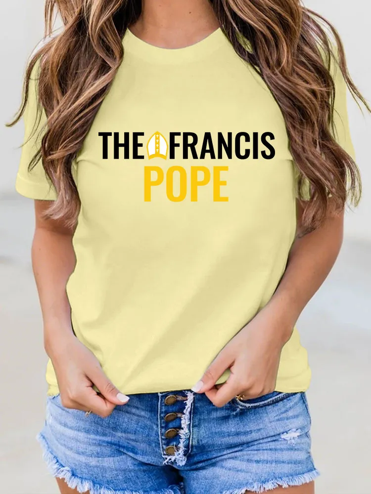 Women's The Francis Pope Printed Tee