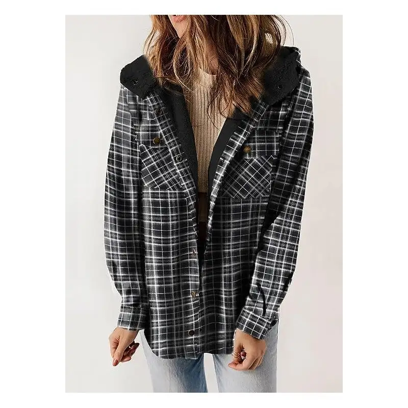 Hooded Wool-Blend Relaxed Outerwear Coat