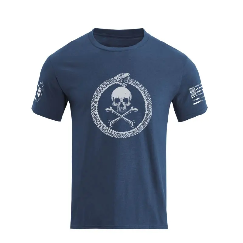 SNAKE SKULL GRAPHIC TEE