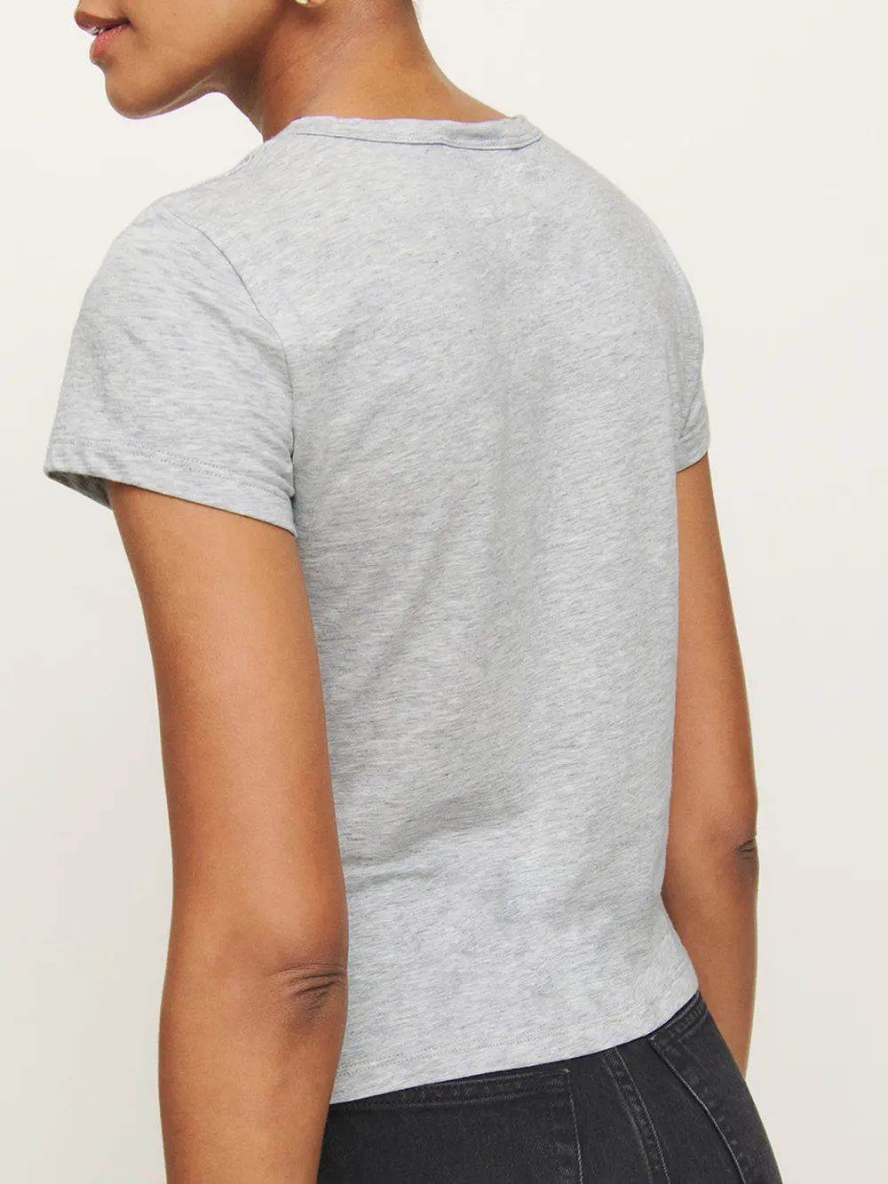 Soft Knit Classic Crew Neck Tee