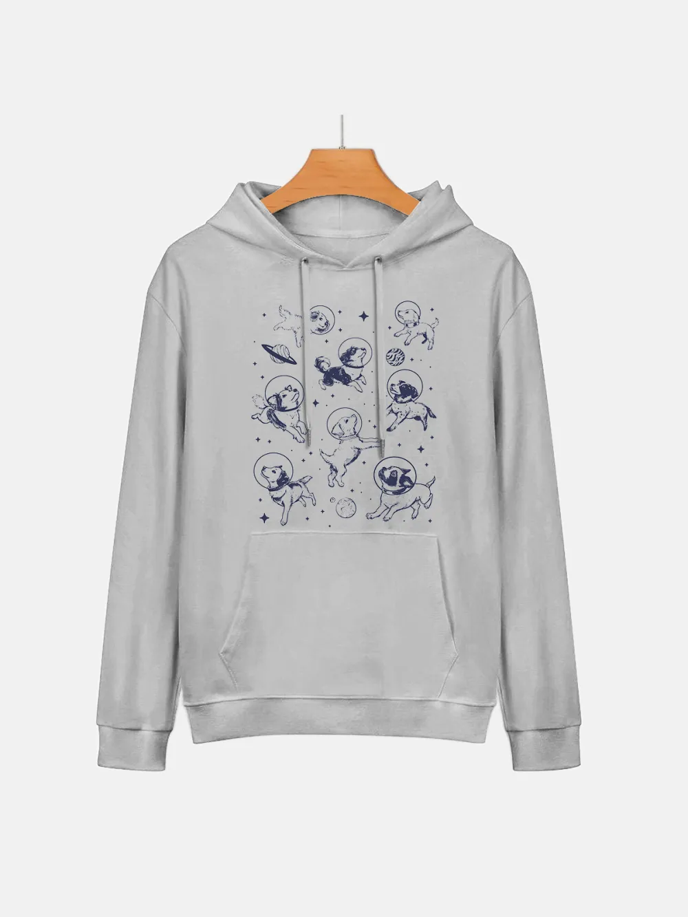 Cute Dogs Pattern Hoodie