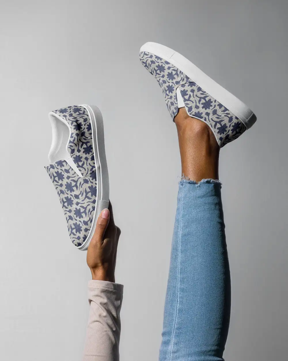 Tea Party Slip On Shoes