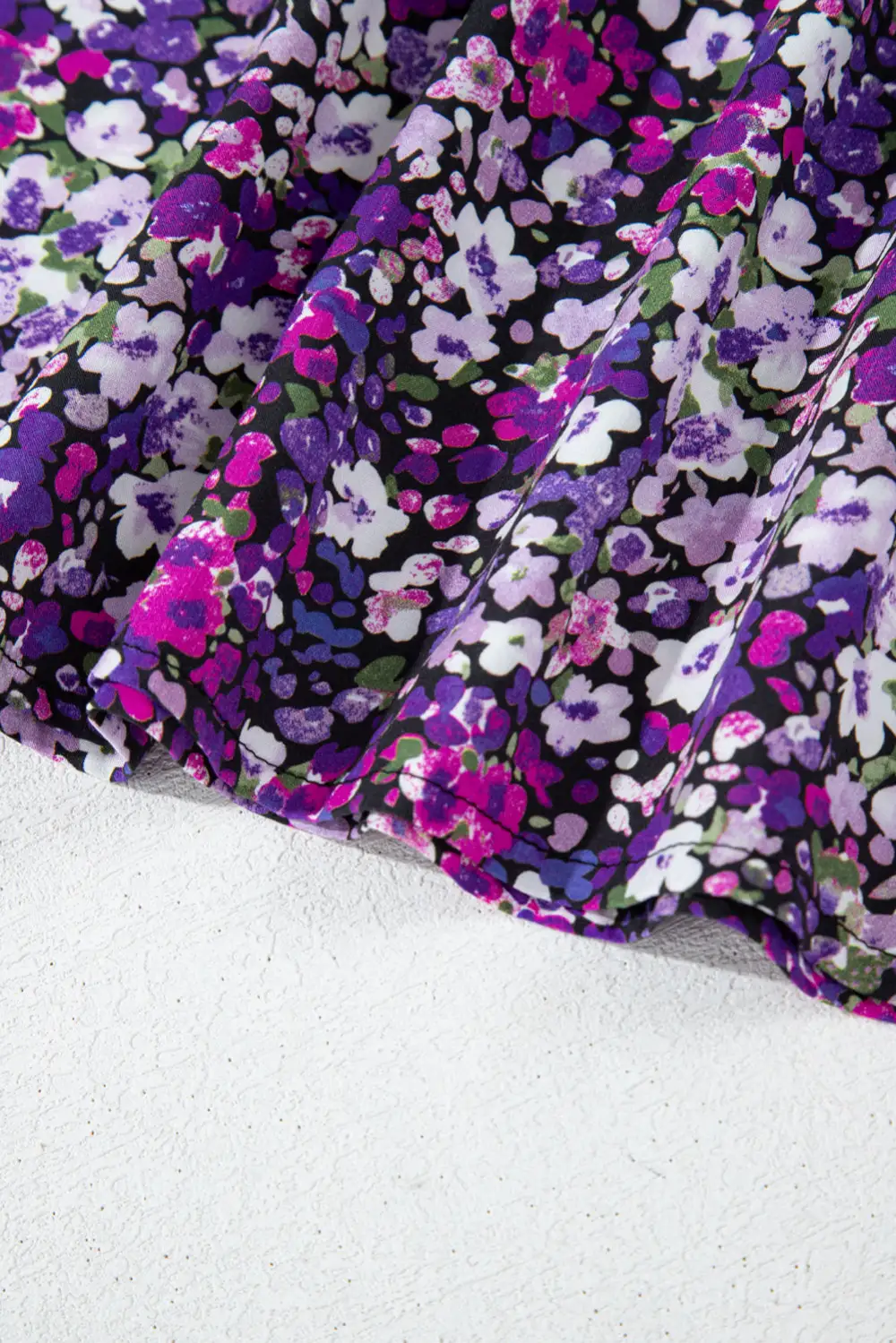 Floral V-Neck Boho Blouse