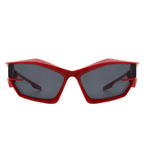 Terry Rectangle Square Frame Sunglasses