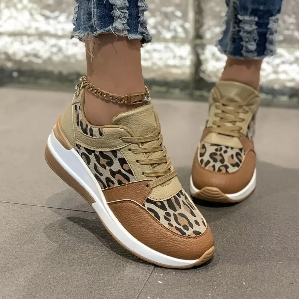 Refined Lace-Up Sneakers