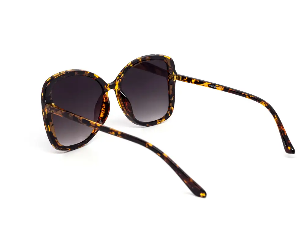 12-Pack Oversized Gradient Assorted Slim Sunglasses