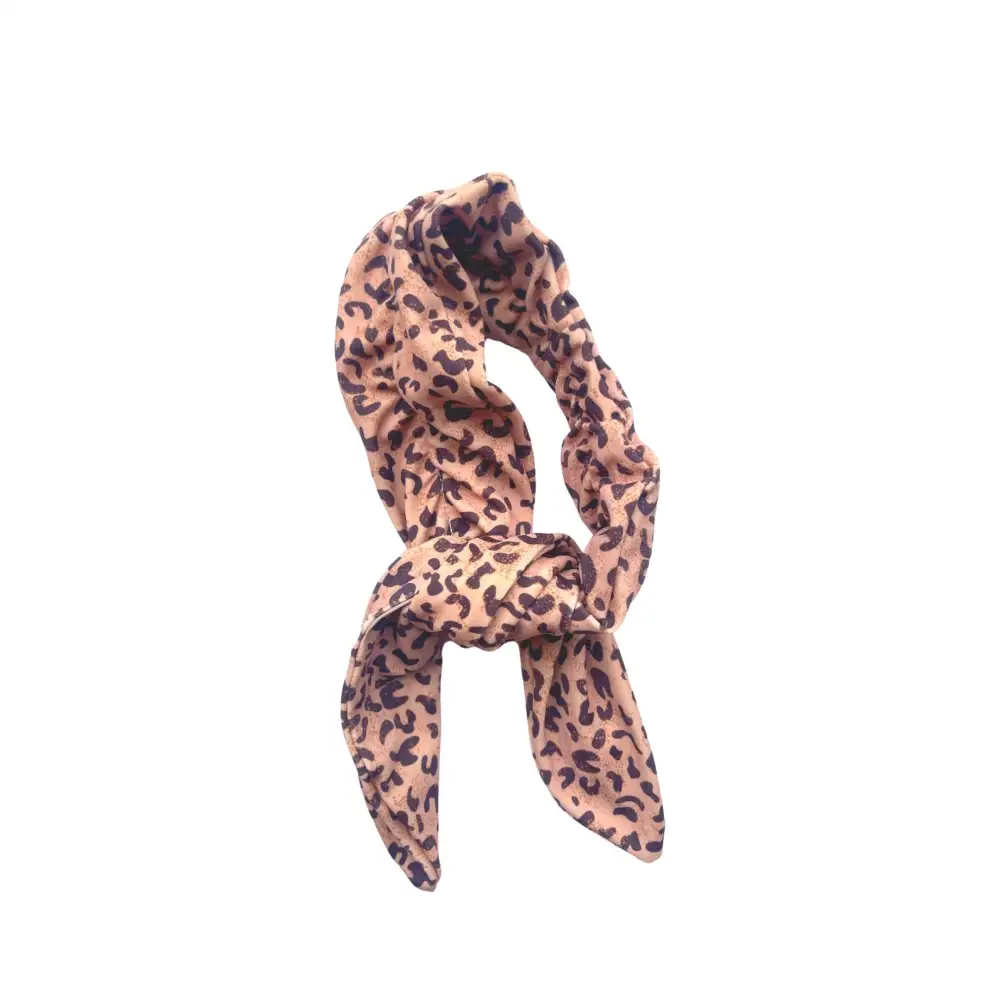 Leopard Pattern Knot Headband