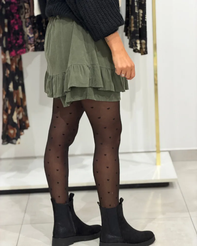 Easy Fit Ruffled Skirt