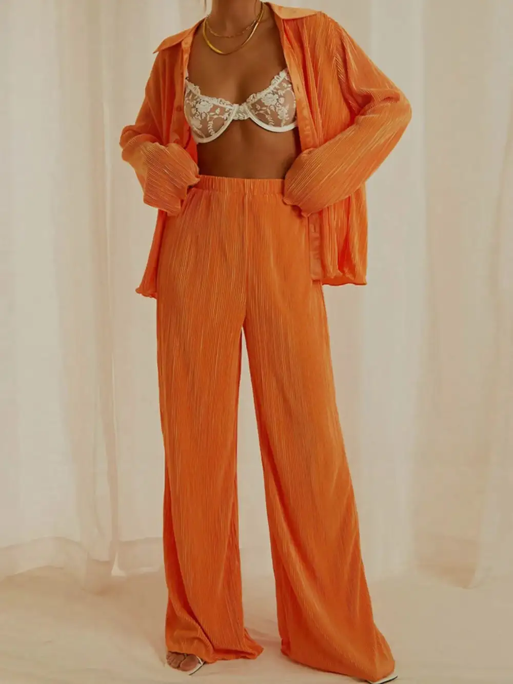 Drooping Comfortable Everyday Pajama Set