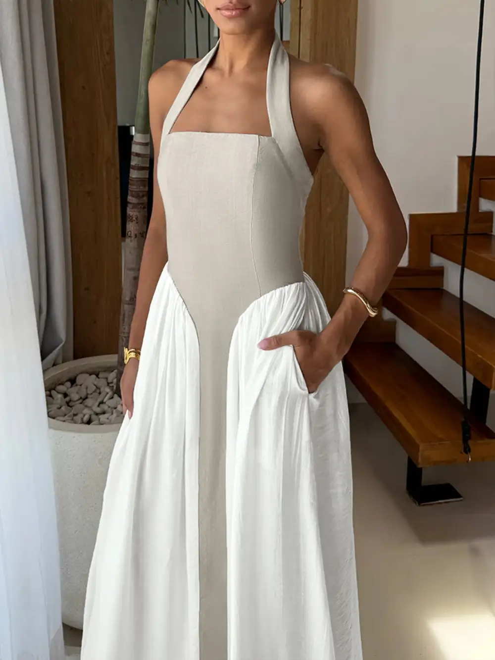 Halter Maxi Dress