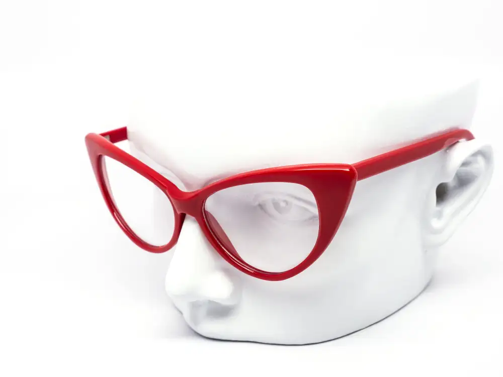 12-Pack Classic Cat-Eye Clear Lens Eyeglasses