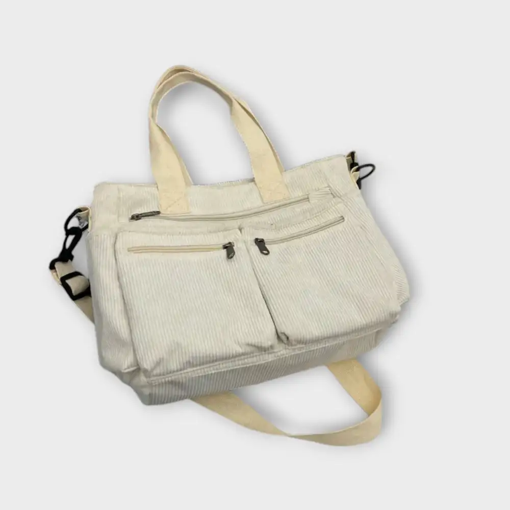 Nylon Soft Grain Tote Bag