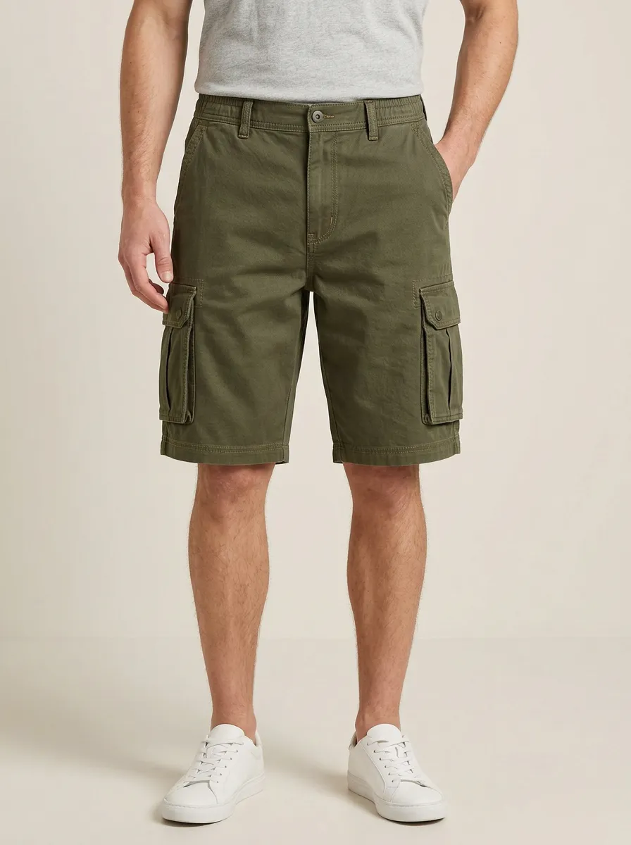Multi Pocket Casual Shorts