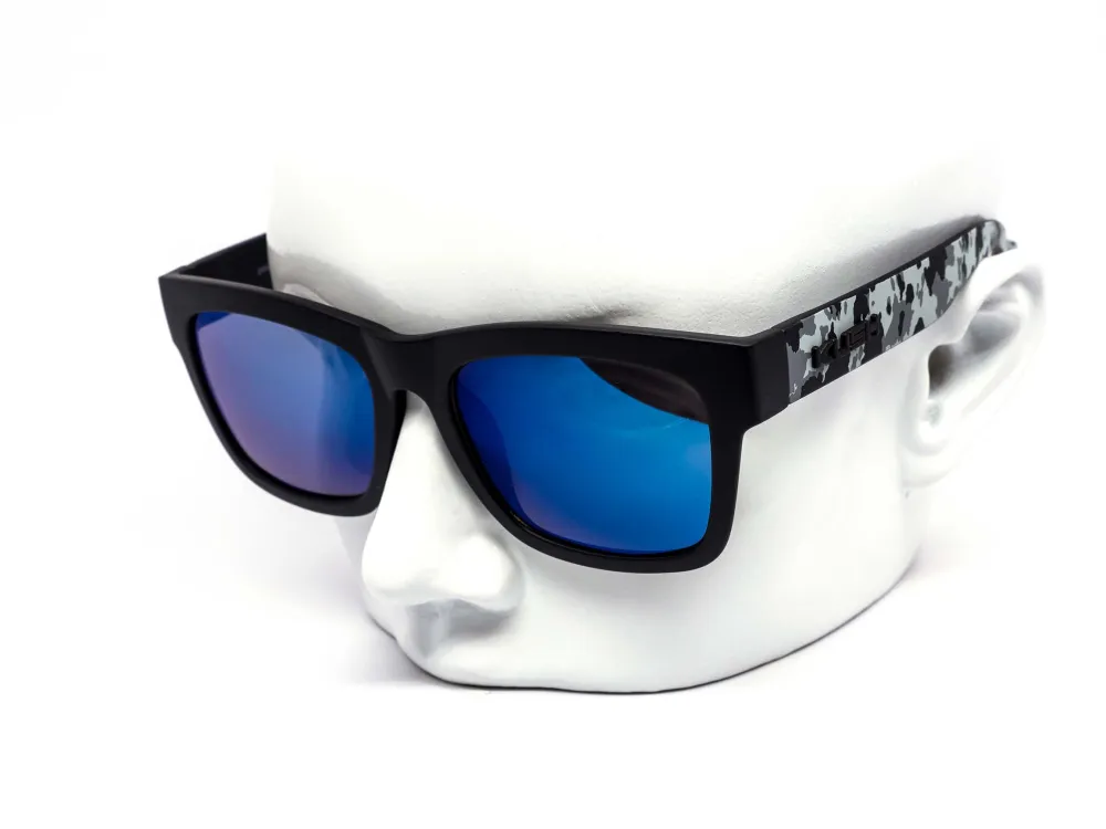 12-Pack All-Black Chunky Mirror Sunglasses