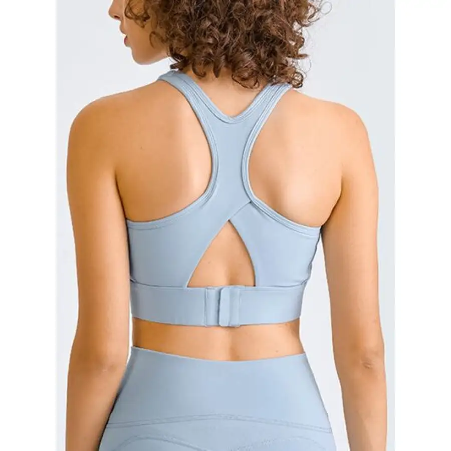 Square Neck Racerback Cropped Tank