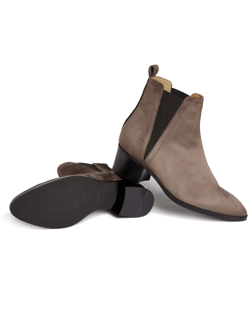 Women's Clean Modern Water Resistant Pointed Toe Chelsea Boots
