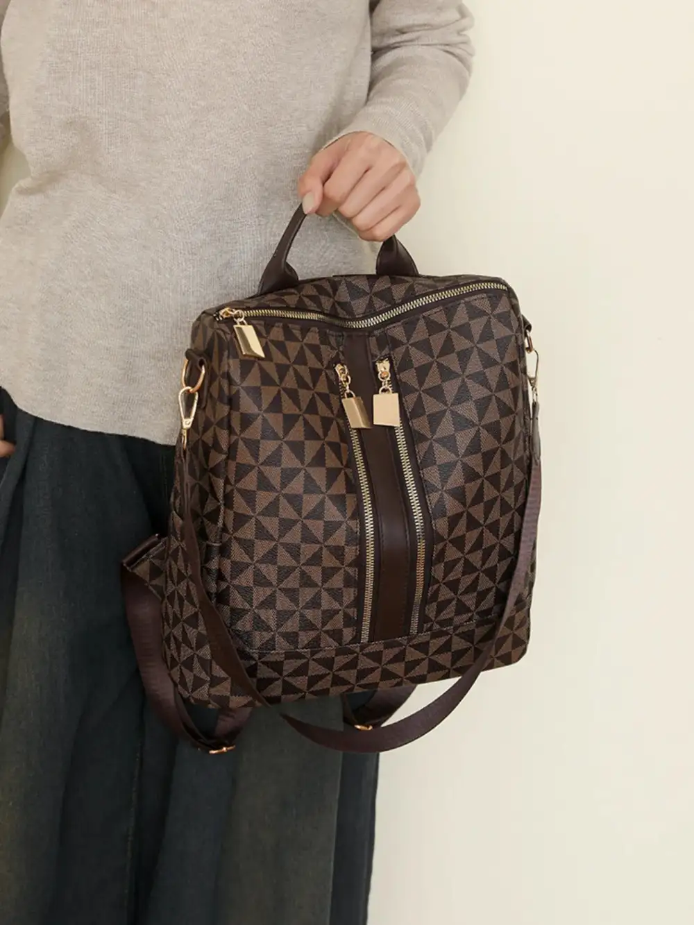 Geometric Everyday Backpack