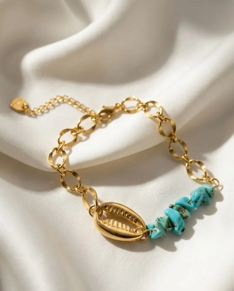 Vintage Stainless Steel Coastal Fashion Bracelet