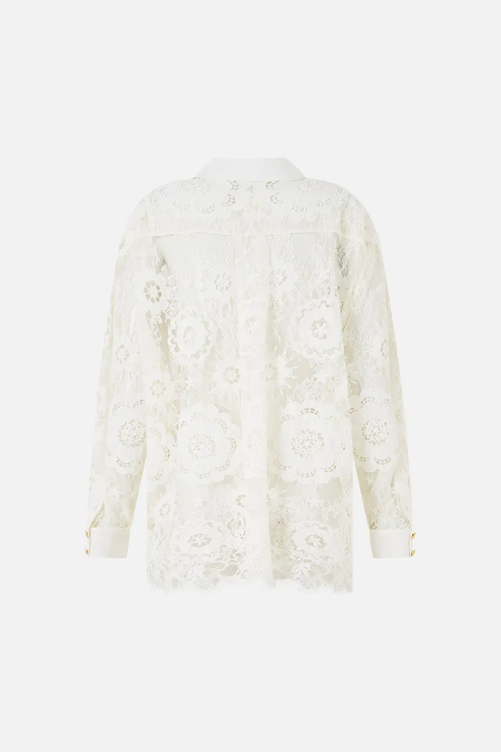 Stepped Hem Shirt