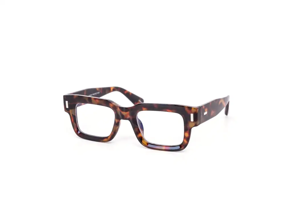 12-Pack Chunky Square Blue Light Glasses
