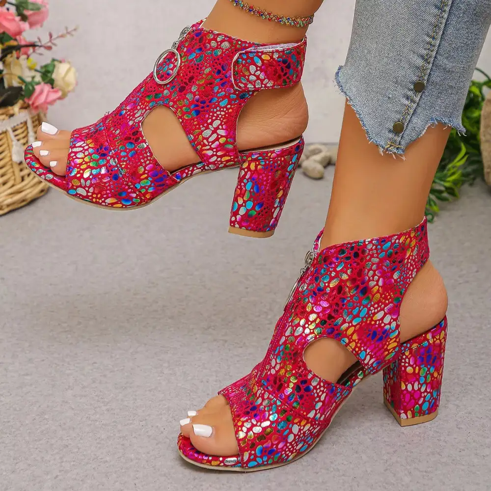 Refined Refined Refined Refined Refined Refined Refined Refined Refined Refined Distinctive Everyday Open Toe Block Heel Sandals