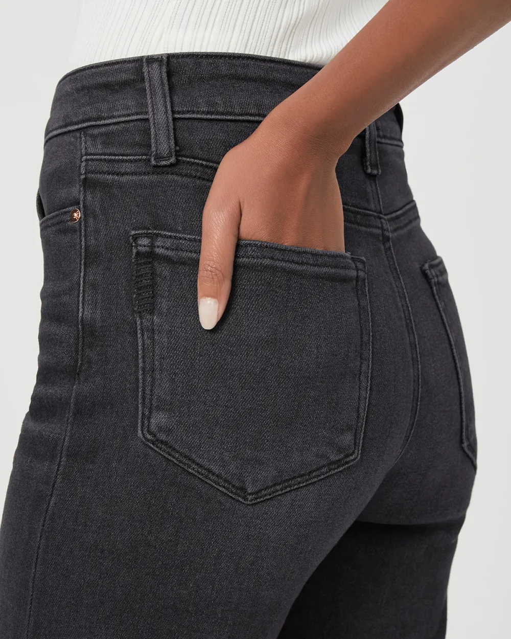 Black Straight Leg Jeans