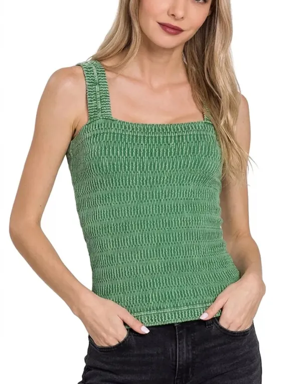 Classic Refined Ribbed Tank Top