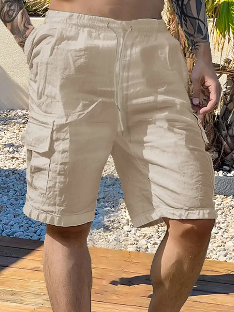 Men's Versatile Cargo Cotton Shorts