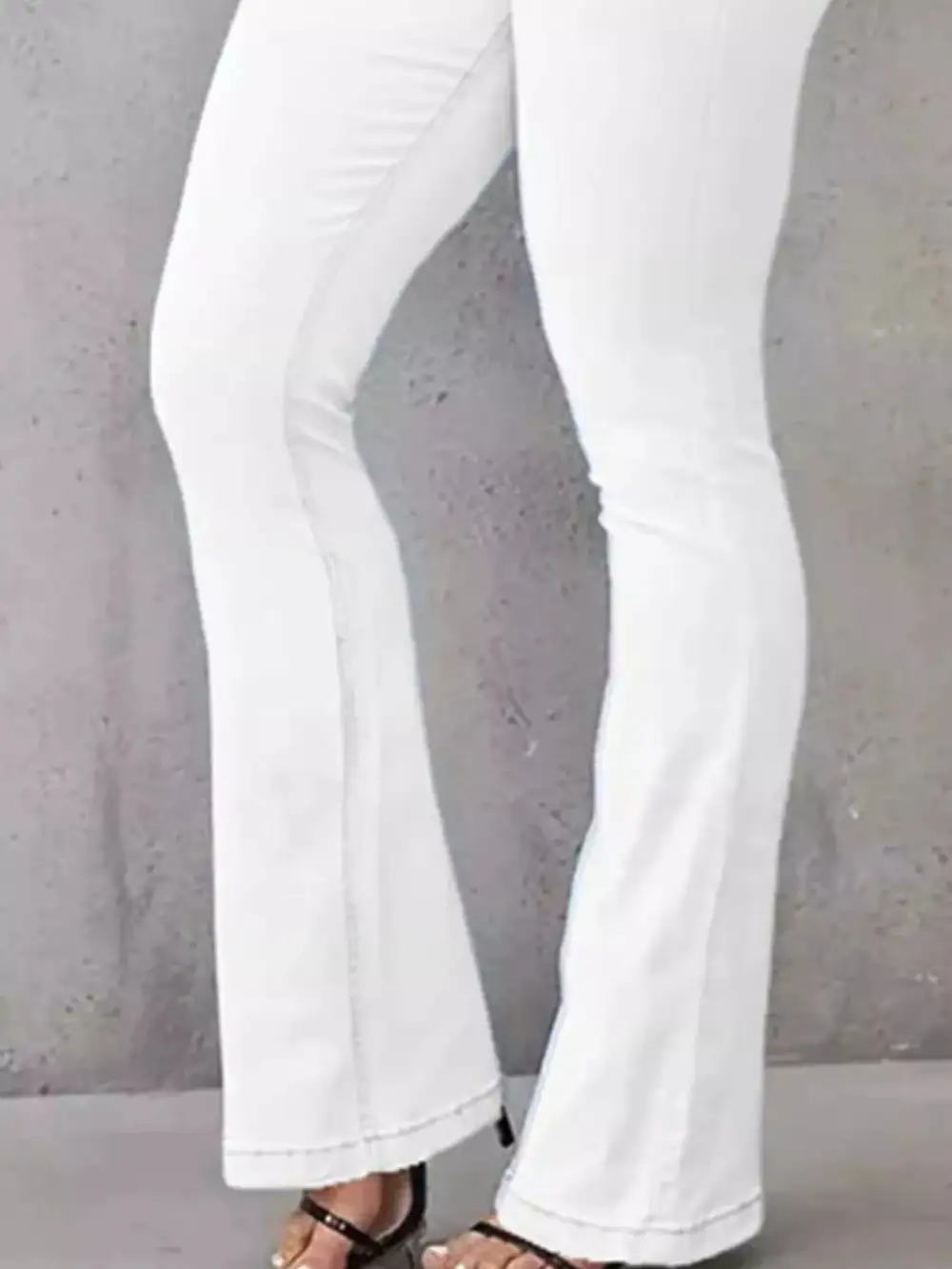 Modern High Waist Flare Leg Denim Jeans